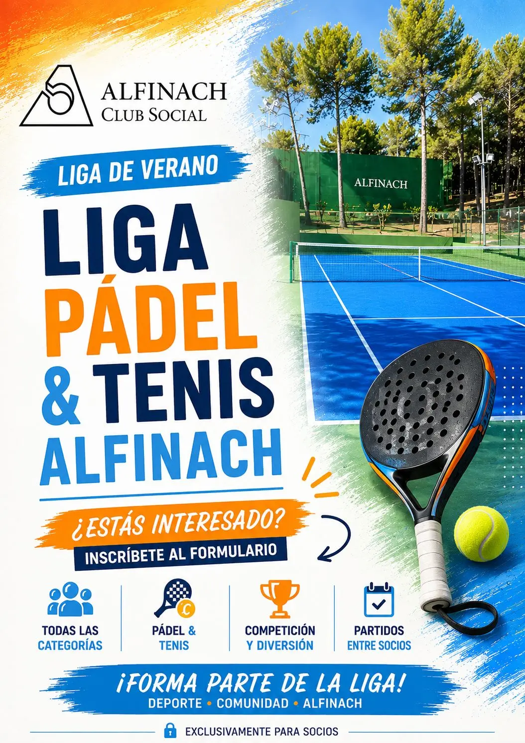 Liga de verano Alfinach Padel & Tenis