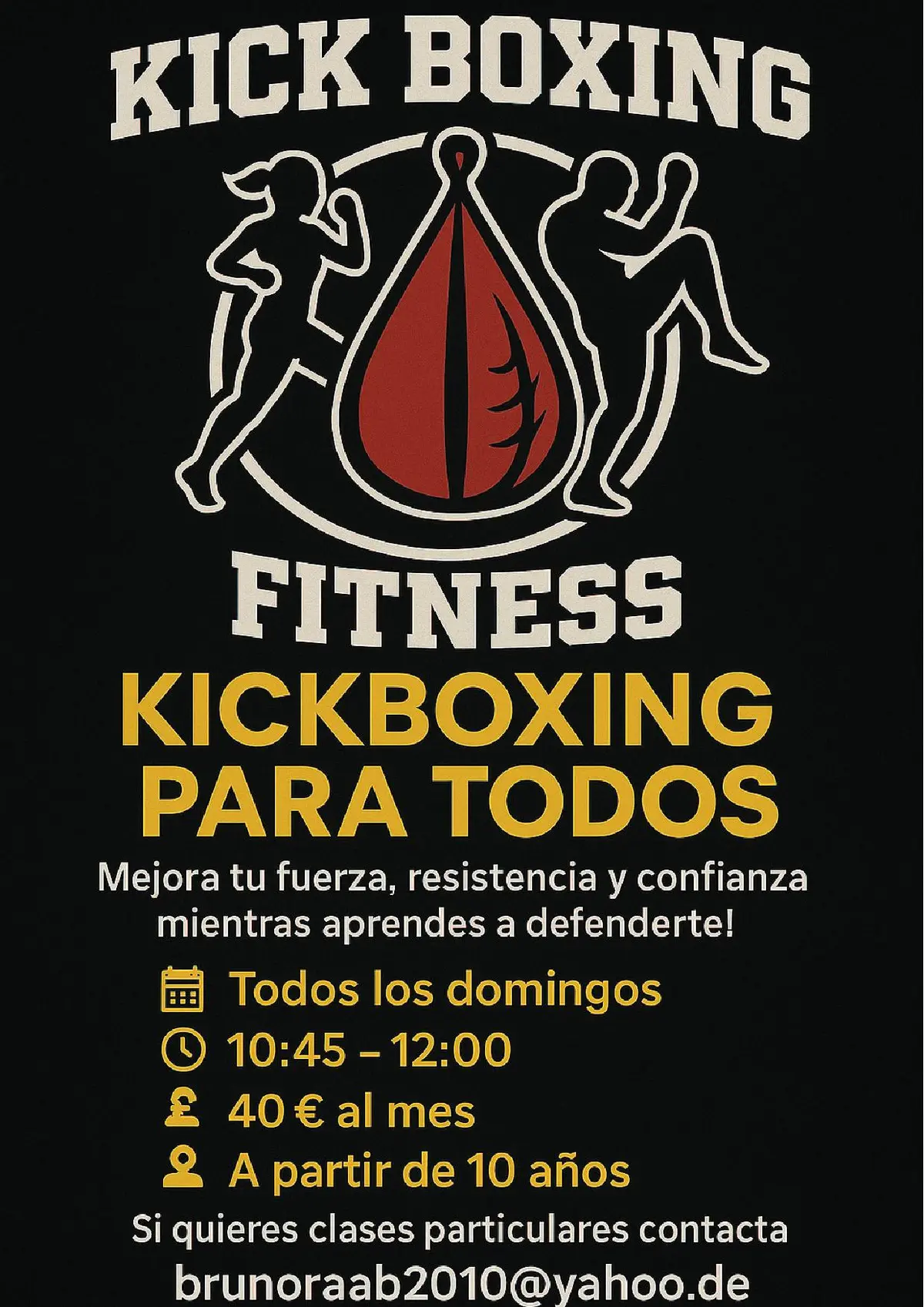 Kick Boxing para todos Club Social Alfinach