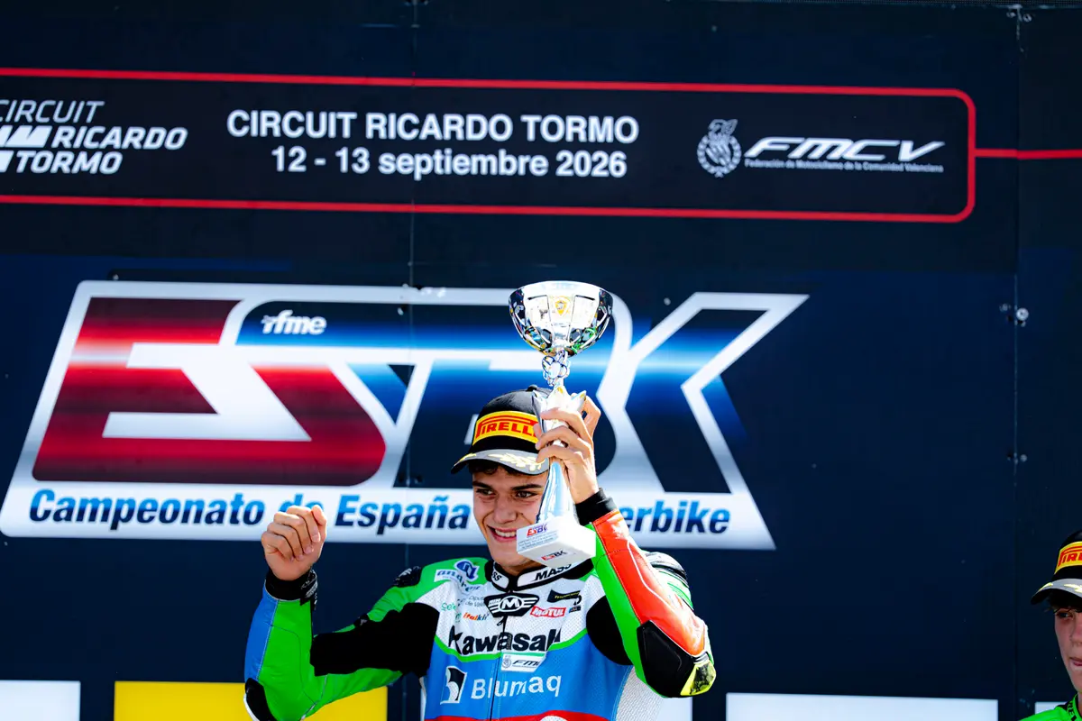 Doblete de Álvaro Fuertes en el Campeonato de España de Superbike
