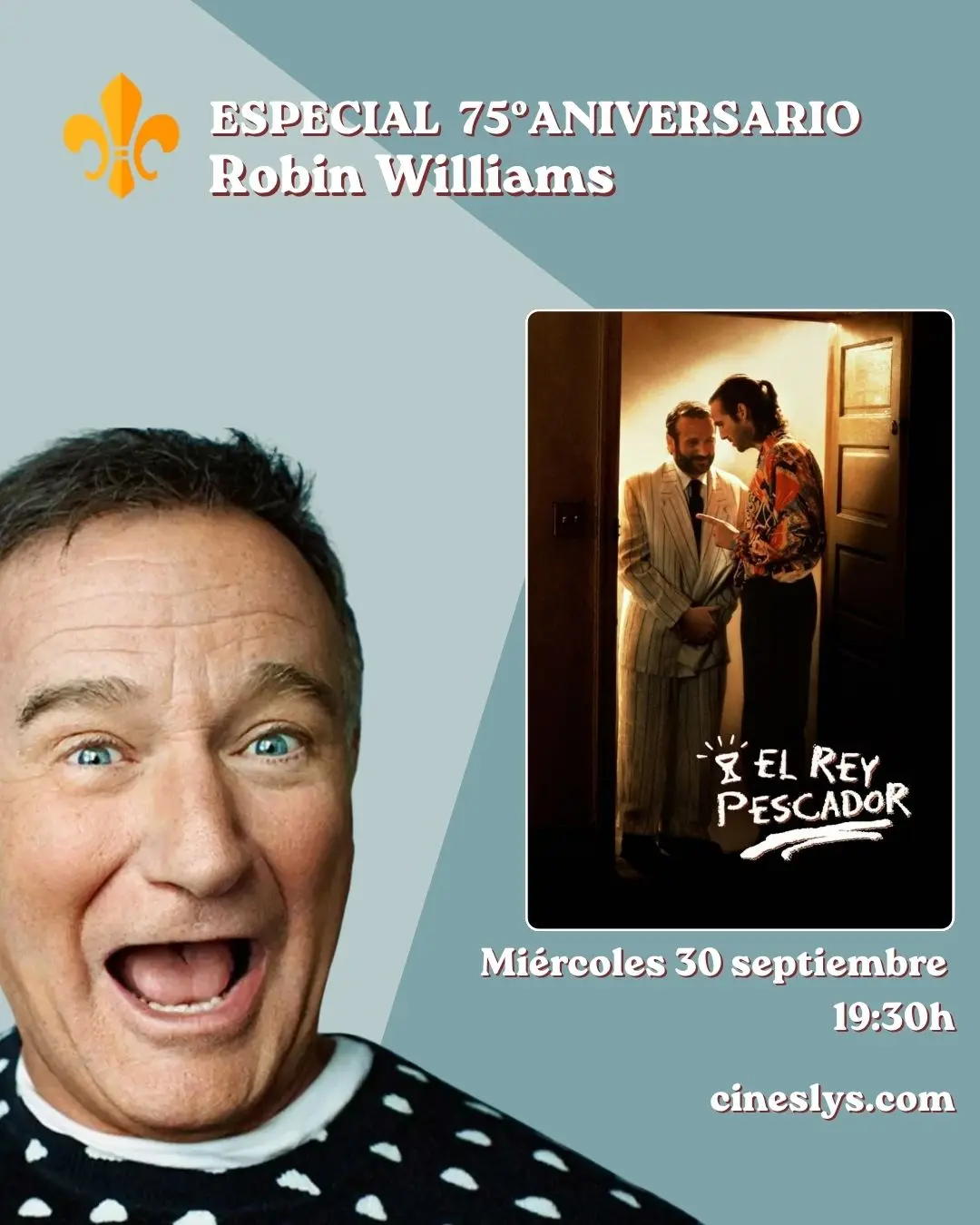 75º Aniversario: Robin Williams - El Pescador