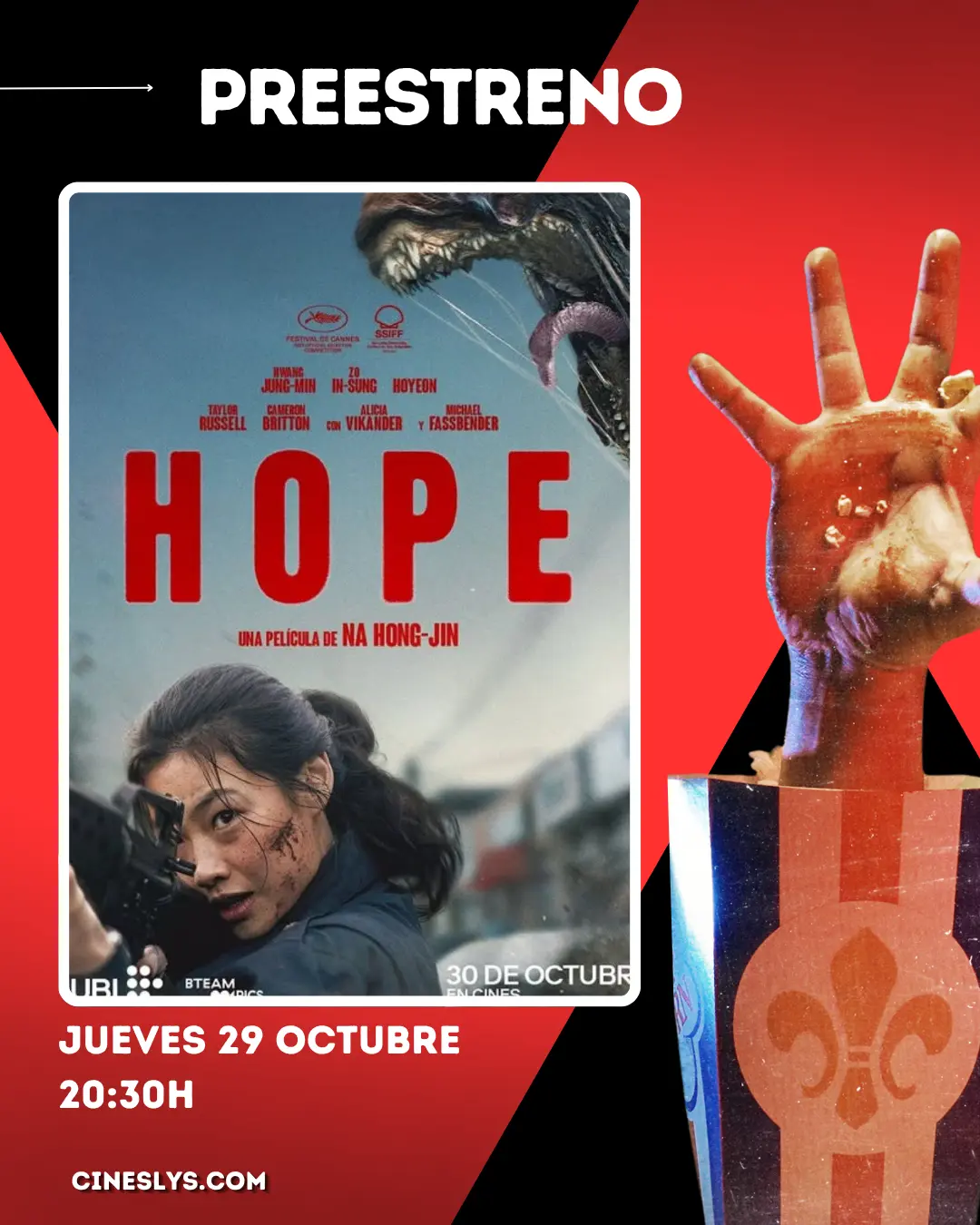 Terroríficamente Lys: Preestreno "Hope"