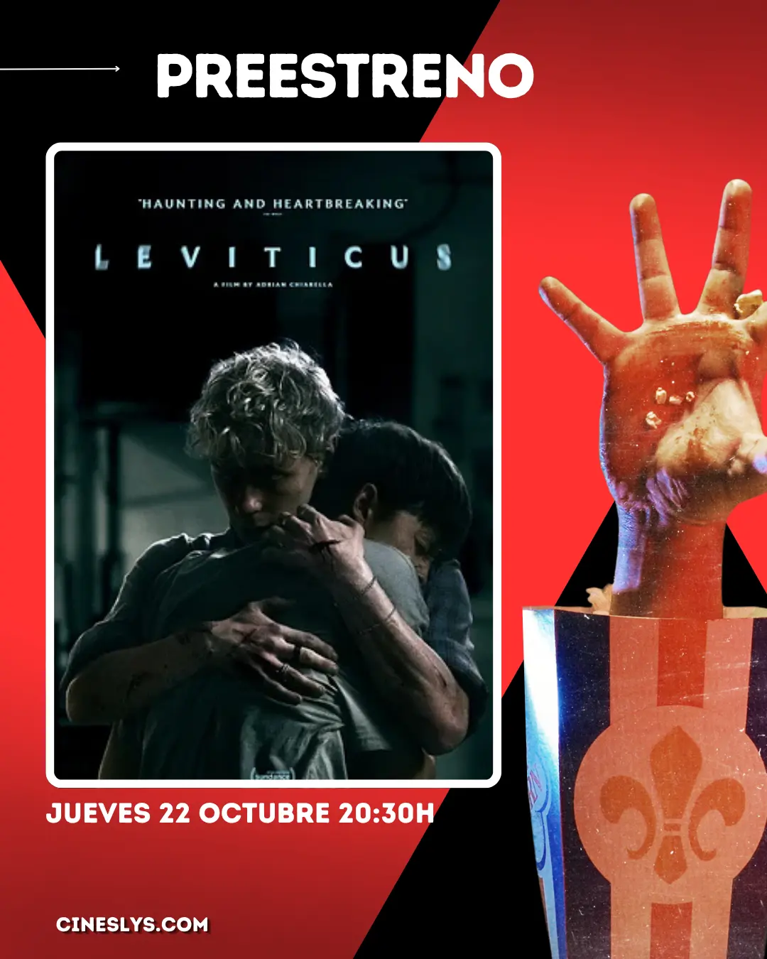Terroríficamente Lys: Preestreno "Leviticus"