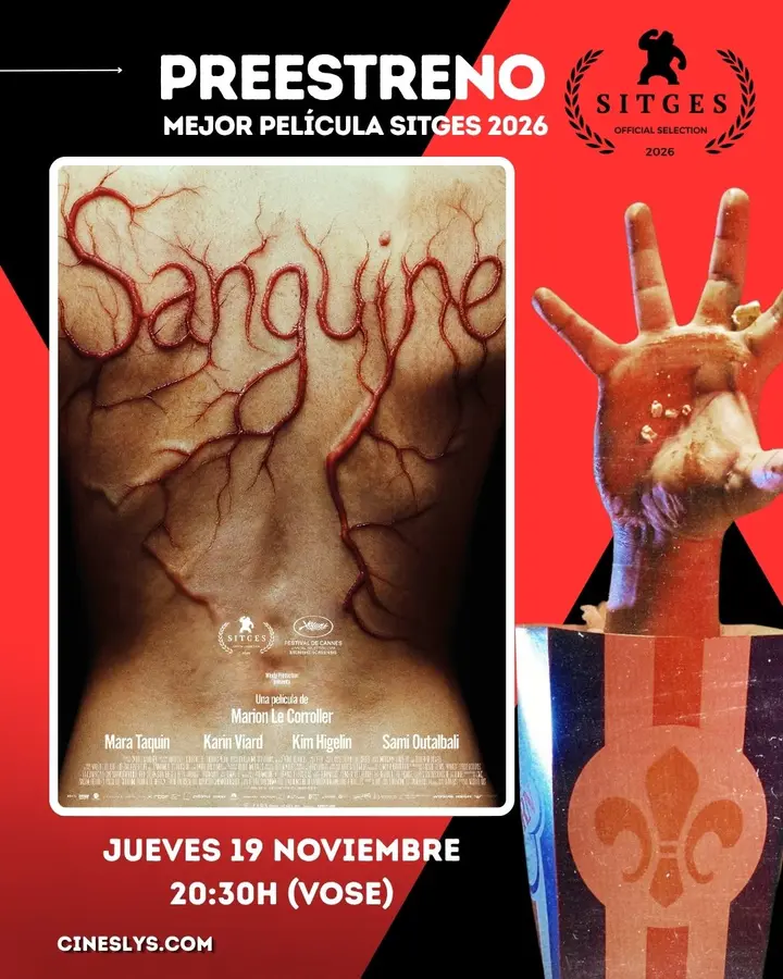 Preestreno «Sanguine» Terroríficamente Lys