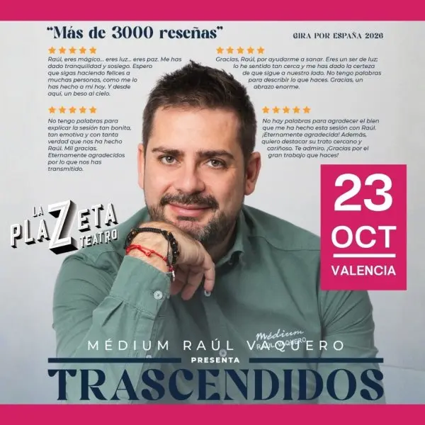 RAUL VAQUERO - Gira trascendidos