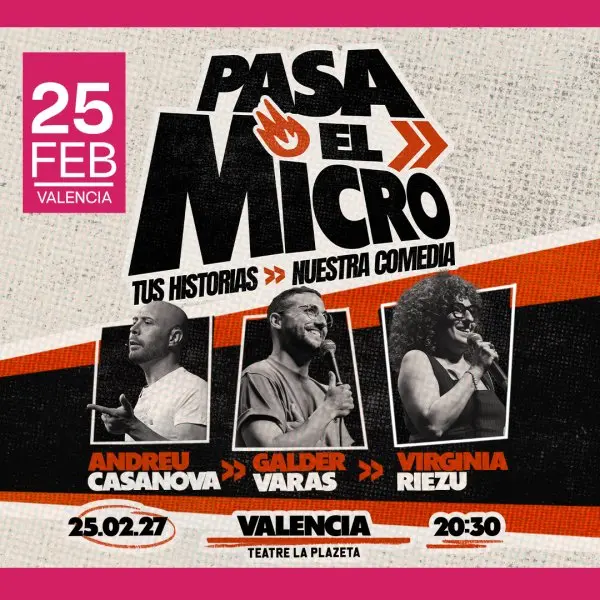 Pasa el micro - Galder Varas, Virginia Riezu y Andreu Casanova.
