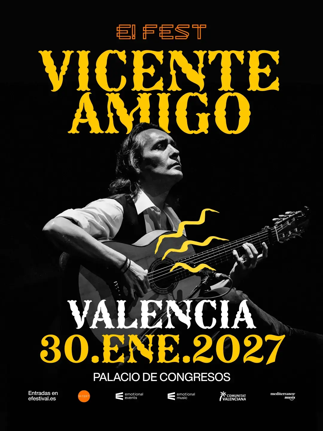 Concierto Vicente Amigo – Gira 40 Aniversario