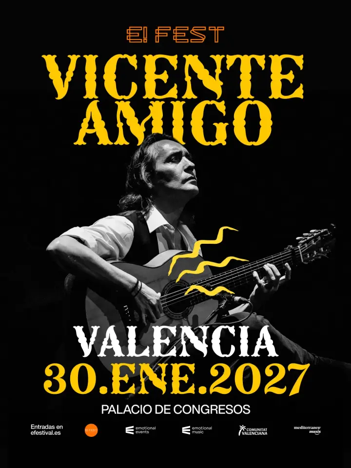 Concierto Vicente Amigo – Gira 40 Aniversario