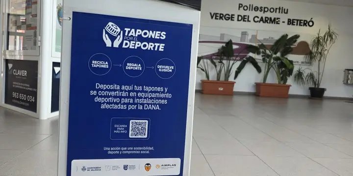 La campaña “Tapones por el deporte” llega a Beteró