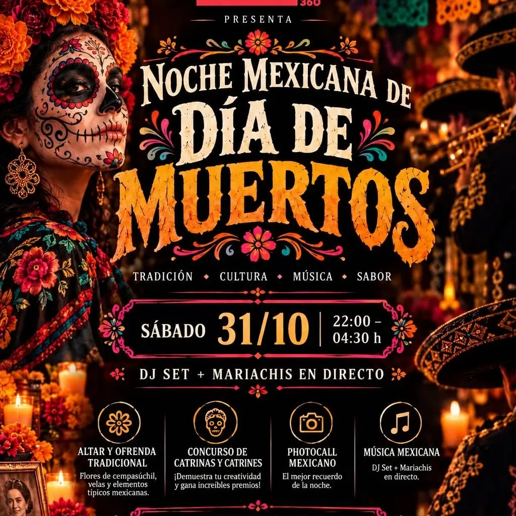 31/10 Hallowen Noche de Muertos