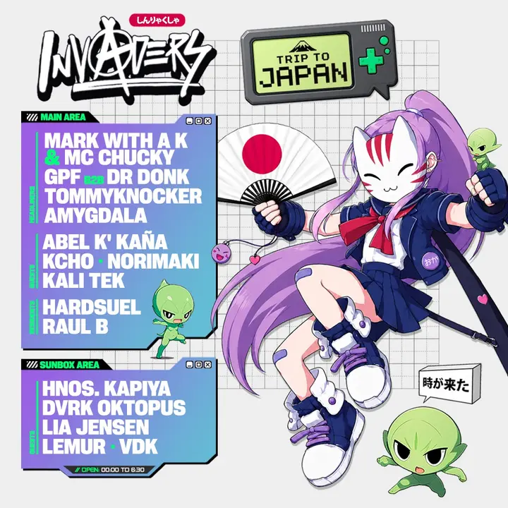Invaders "Trip to Japan"