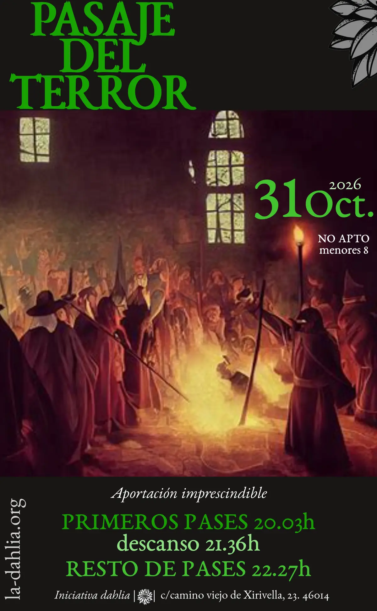 Pasaje del terror 2026