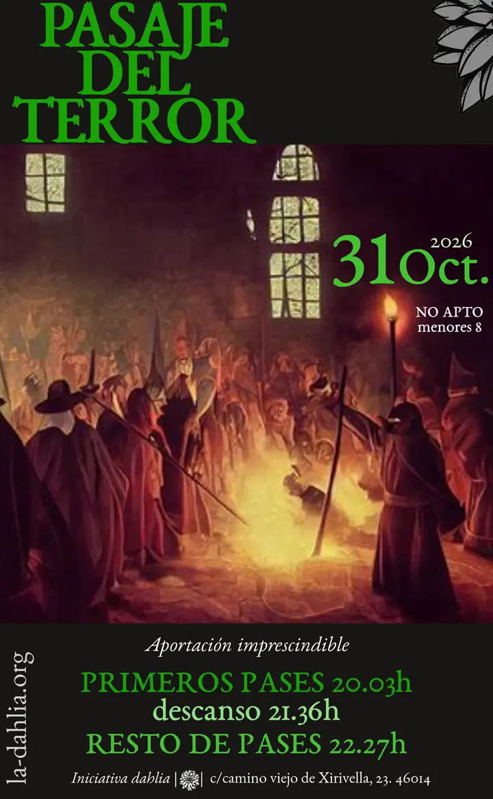 Pasaje del terror 2026