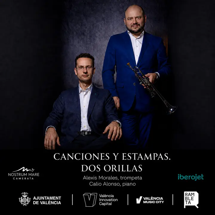 CLÀSSICA A LA CAMBRA: Cámara 100% – La trompeta y el piano “Canciones y estampas: dos orillas’