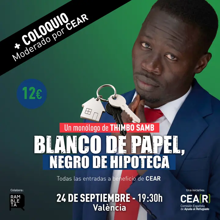 Factoría: Thimbo Samb: Blanco de papel, negro de hipoteca – CEAR