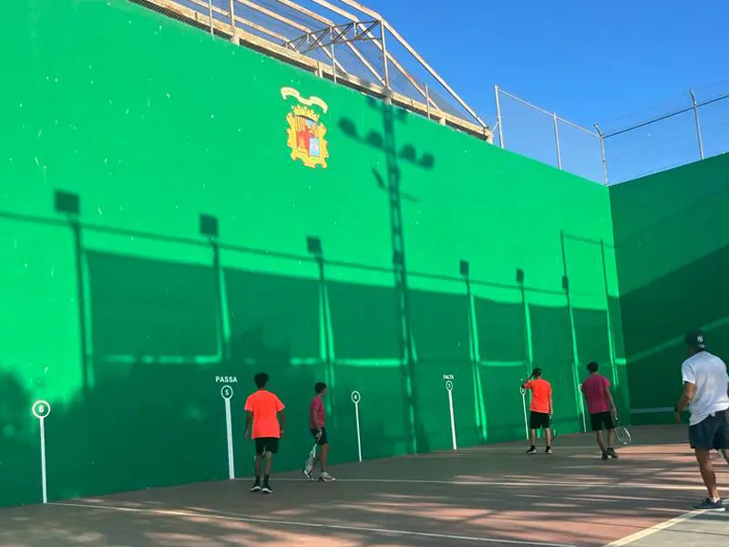 Finales del campeonato de frontenis
