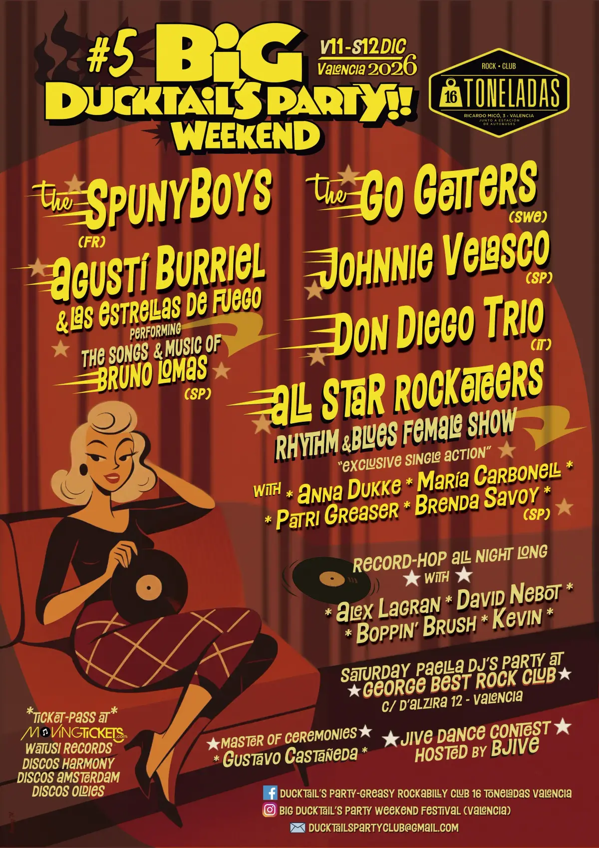#5 Big Ducktail´s Party Weekend: Sábado