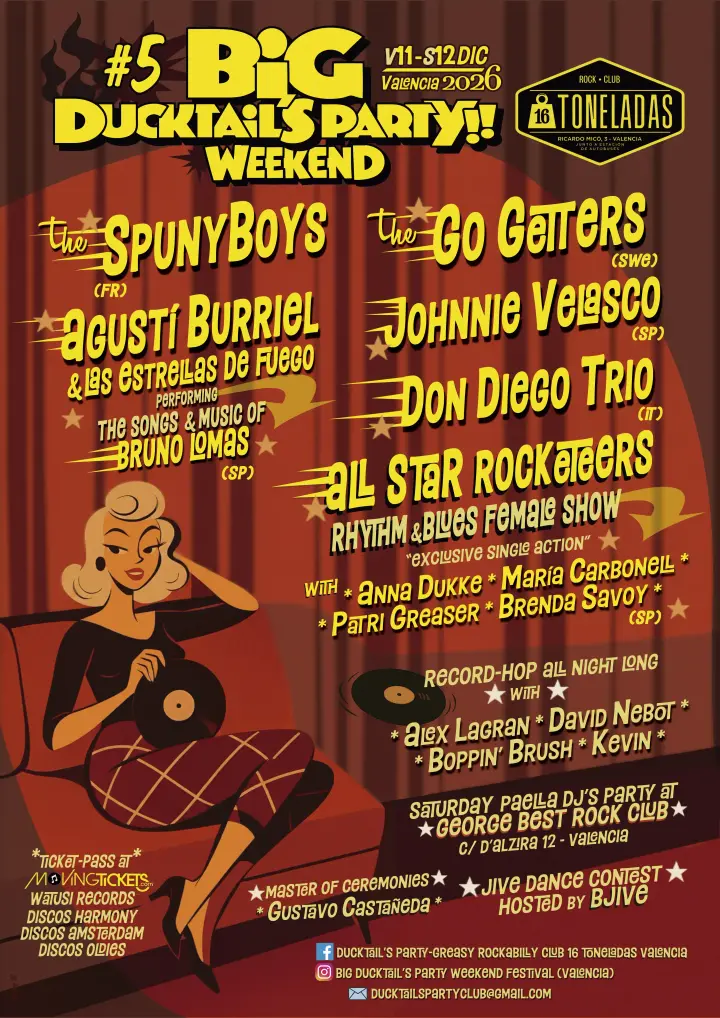 #5 BIG DUCKTAIL´S PARTY Weekend: Sábado