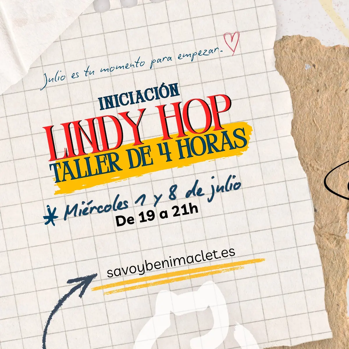 Intensivo De Julio 4h – Lindy Hop Iniciación