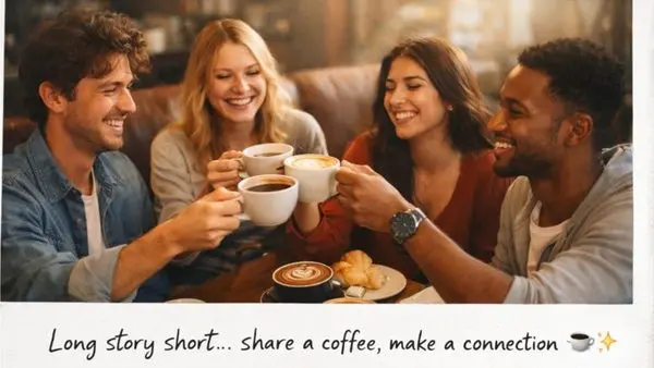 Long Story Short : Coffee & Connections