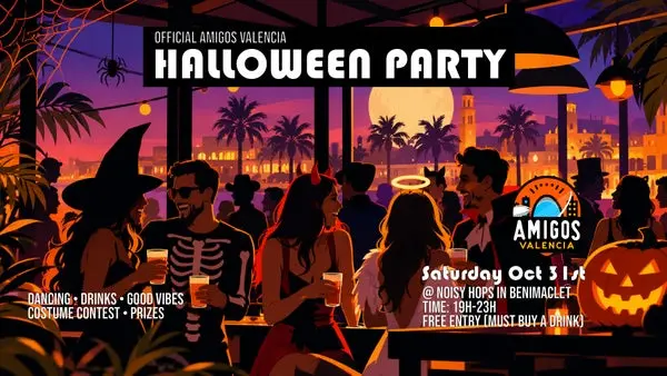 Halloween Party 🎃 + Costume Contest [@NoisyHops in Benimaclet]