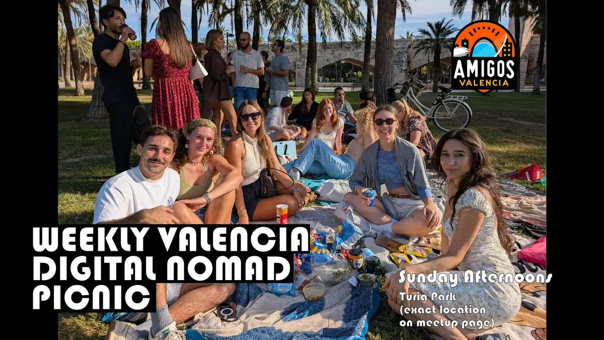 Weekly Digital Nomad Picnic [@ Turia Park]
