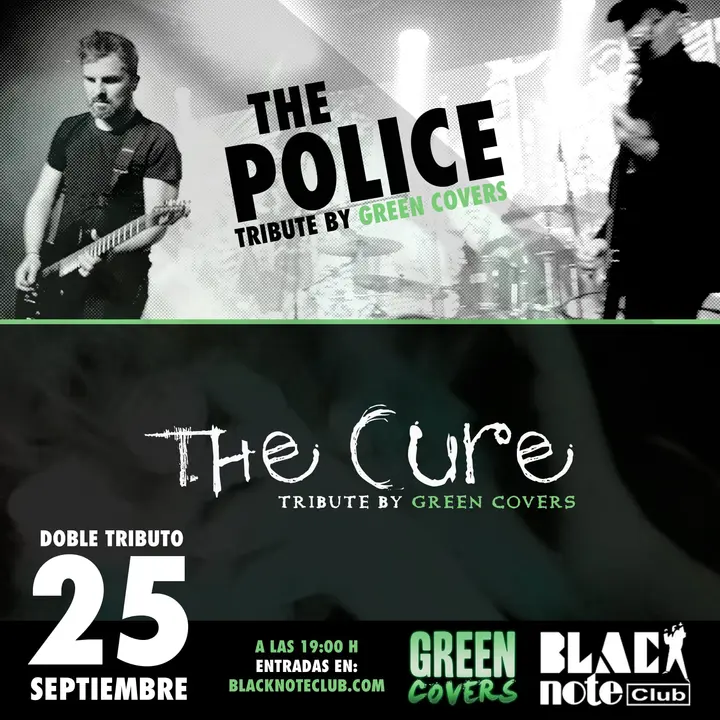 TRIBUTO THE CURE & THE POLICE by Green Covers