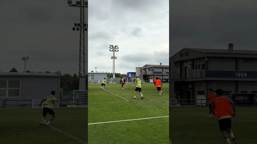 Goles en el entrenamiento en Buñol #LevanteUD #LaLiga #futbol