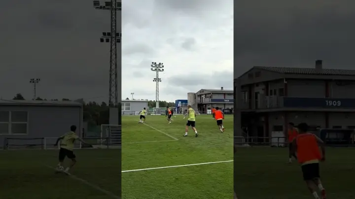 Goles en el entrenamiento en Buñol #LevanteUD #LaLiga #futbol