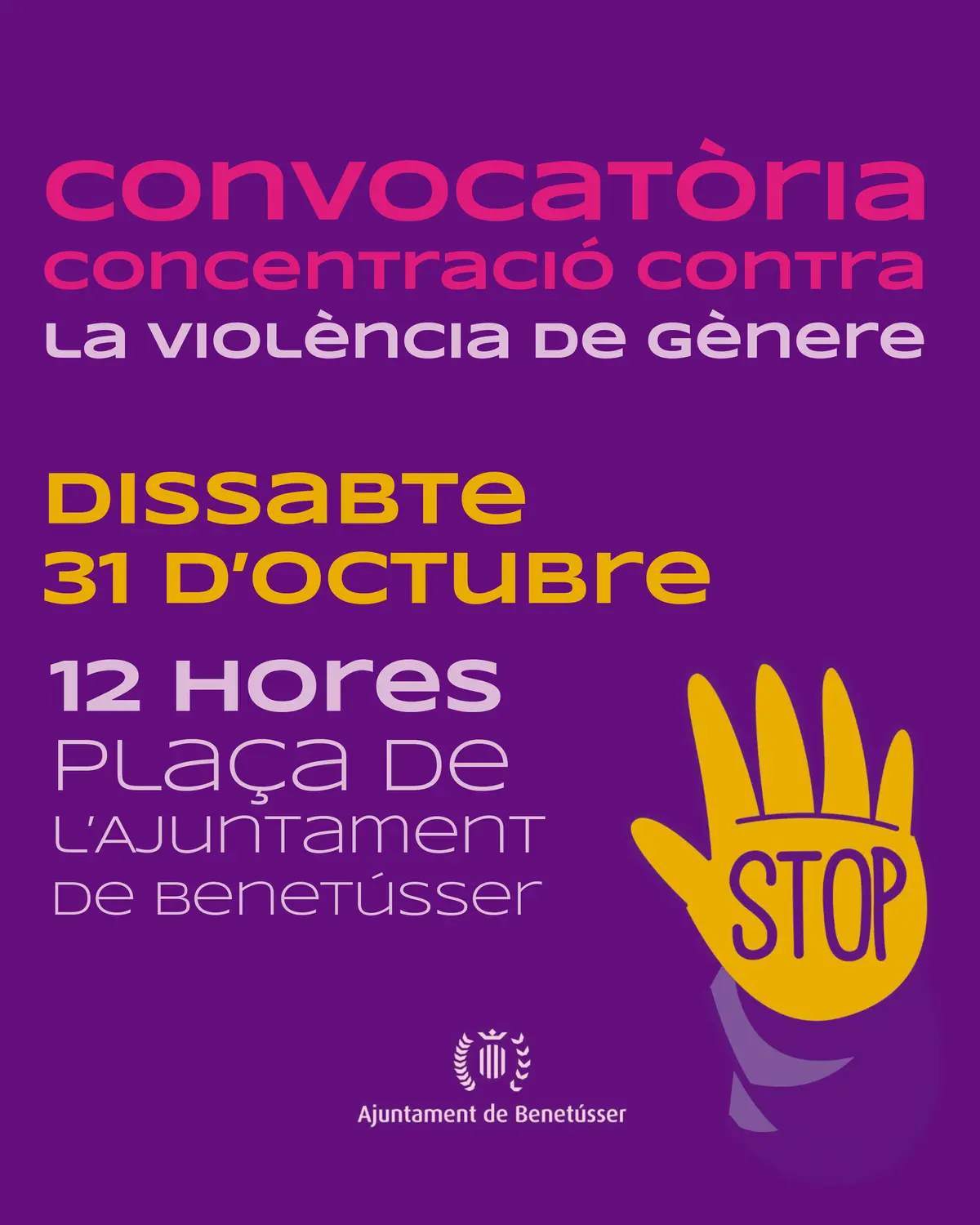 Concentración Contra la Violencia de Género
