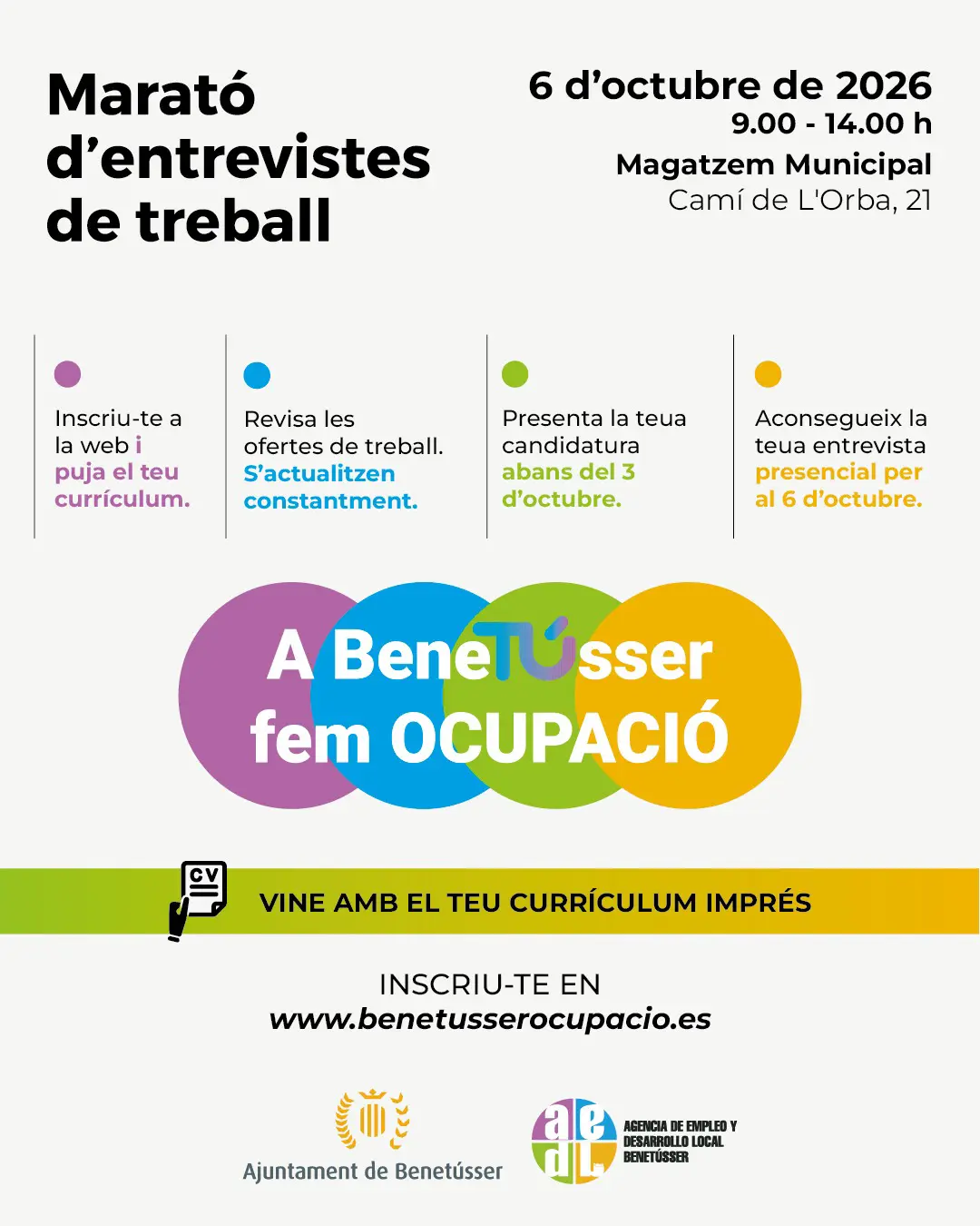 VI Foro de Empleo de Benetússer