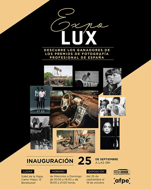 Expo LUX de la Asociación de Fotógrafos Profesionales de España