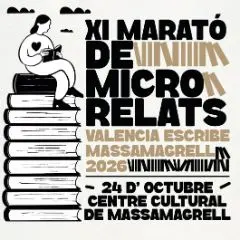 XI Maratón de microrrelatos Valencia Escribe-Massamagrell 2026 (Semana de la Biblioteca 2026)