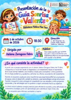 Presentación De La "guía Sonrisa Valiente" Por Helena Zaragoza Fabra