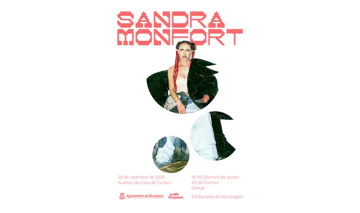Burjassot conmemora el Día Europeo de las Lenguas con un concierto gratuito de Sandra Monfort