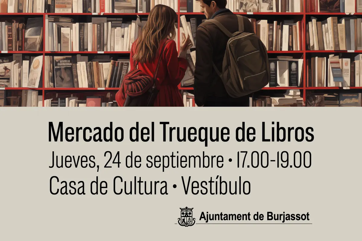 Último jueves del mes de septiembre y, con él, llega a Burjassot el Mercado del Trueque