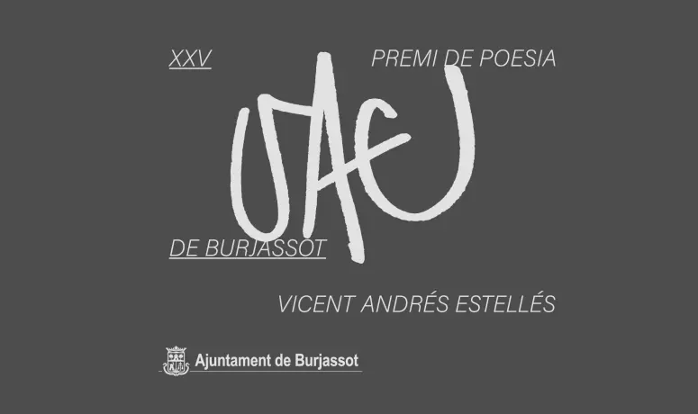 Convocado el XXV Premio de Poesía Vicent Andrés Estellés de Burjassot