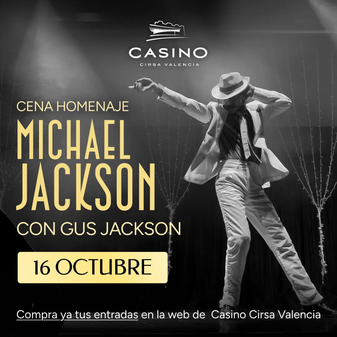 Homenaje a Michael Jackson – 16 octubre con Gus Jackson