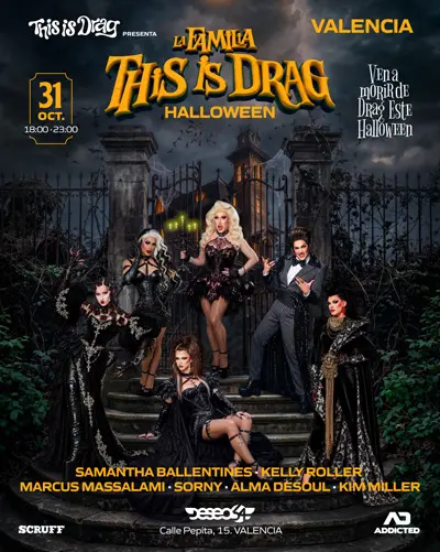 LA FAMILIA THIS IS DRAG (tardeo de Halloween)
