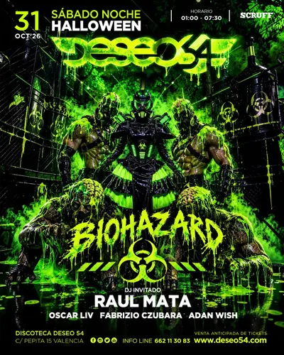 BIOHAZARD (noche de Halloween)