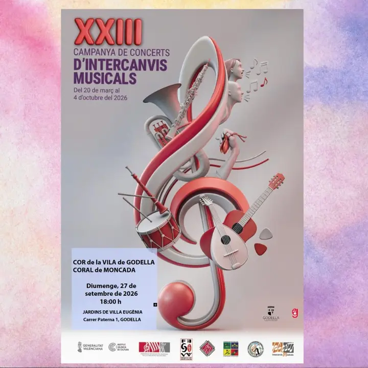 Concierto Intercanvis Musicals Cor De La Vila De Godella I Coral Montcada