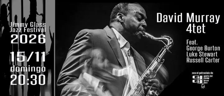 David Murray en el festival del Jimmy Glass