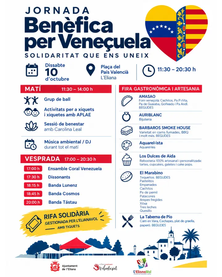 Jornada Benèfica per Veneçuela