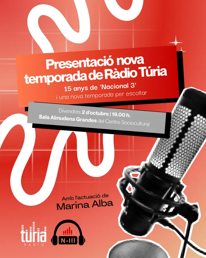 Presentació nova temporada de Ràdio Túria i 15 aniversari de 'Nacional 3'