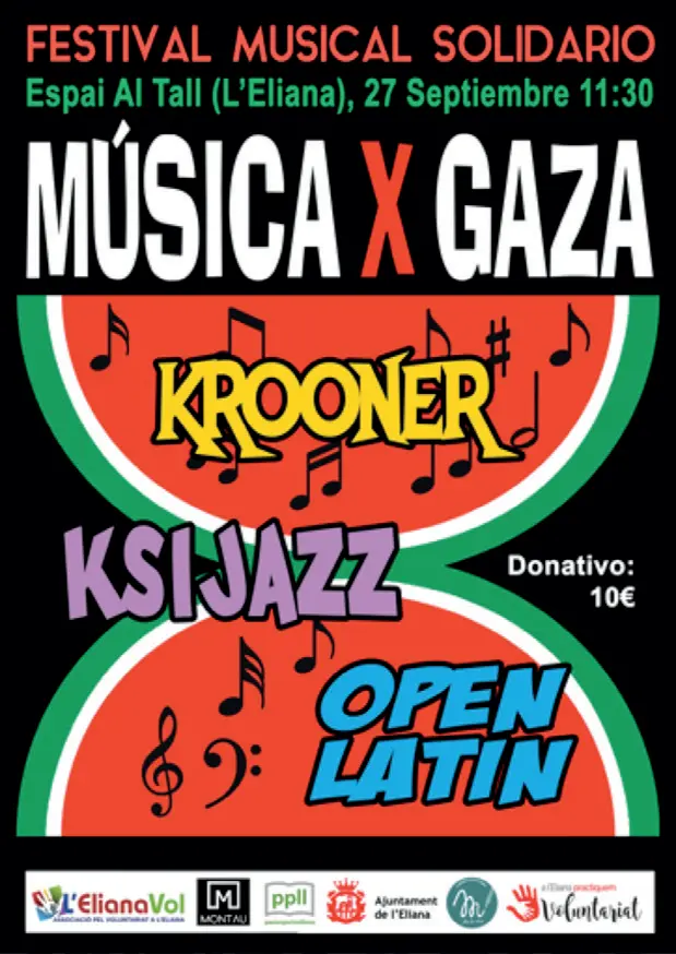 “música X Gaza”