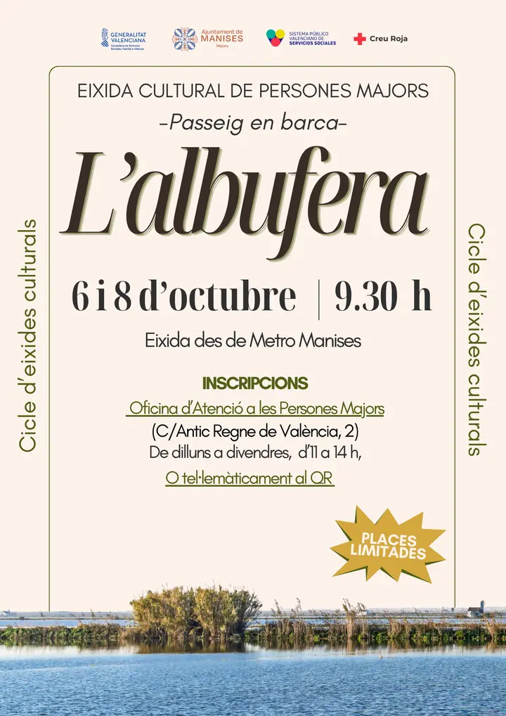 Salida mayores Albufera Cruz Roja
