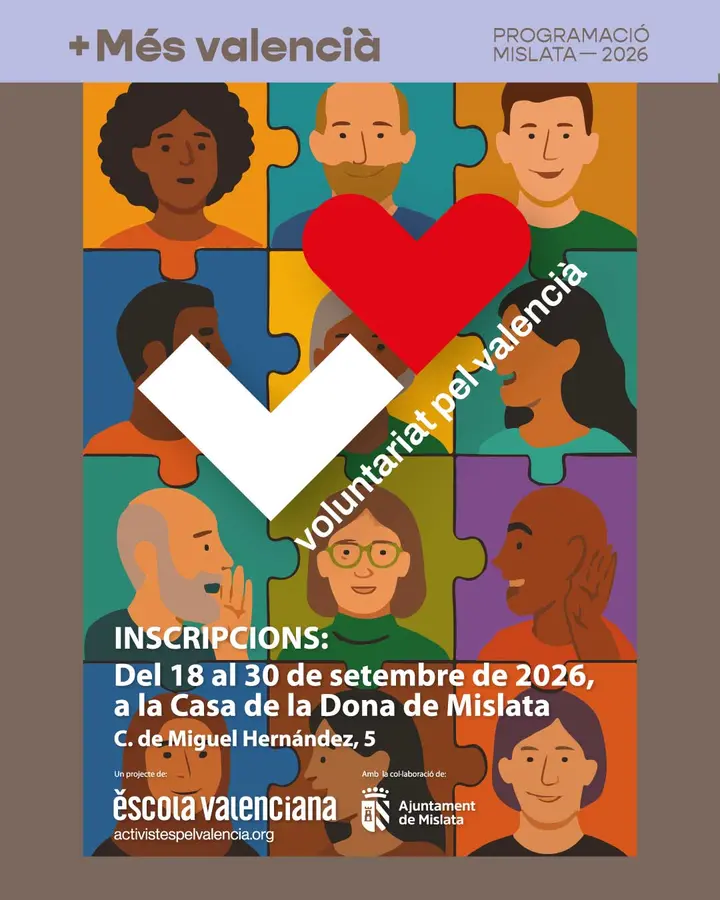 XIII Edició del Voluntariat pel Valencià