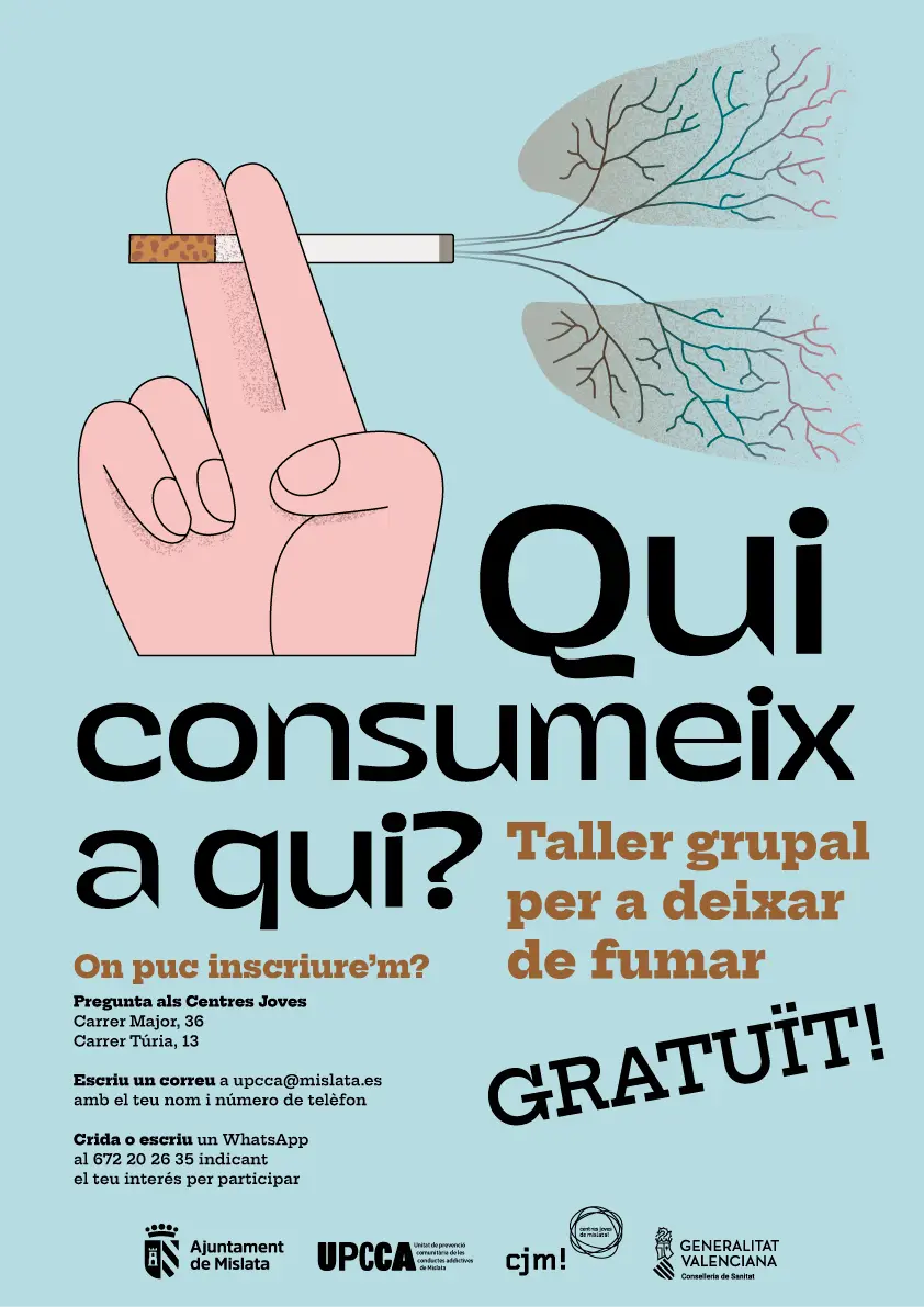Taller grupal para dejar de fumar