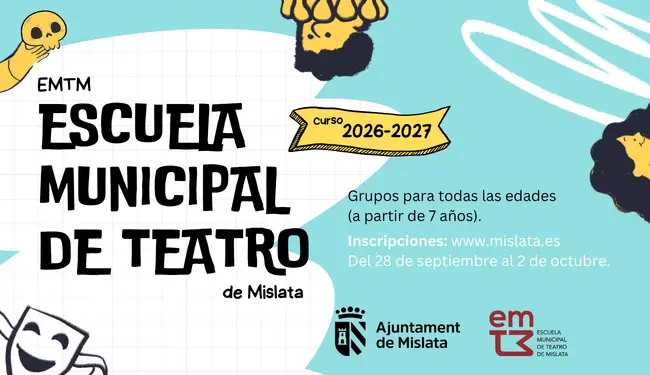 Escuela Municipal de Teatro de Mislata (EMTM) curso 2026-2027