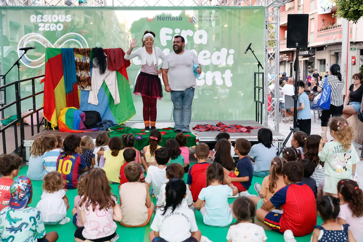 Más de 1500 personas participan en la XIII Fira del Medi Ambient de Mislata