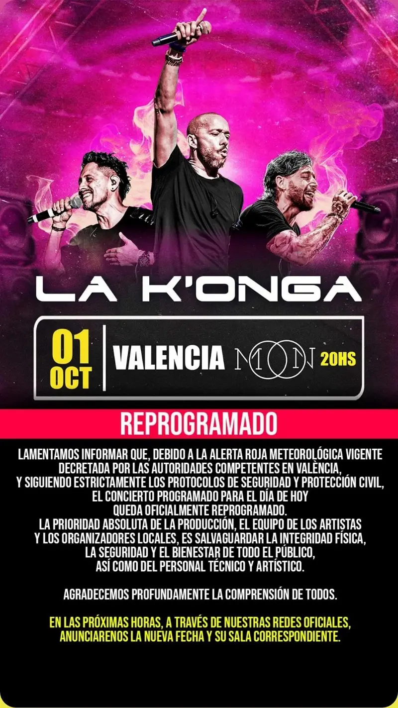 LA K'ONGA (Cancelado por Alerta Roja)